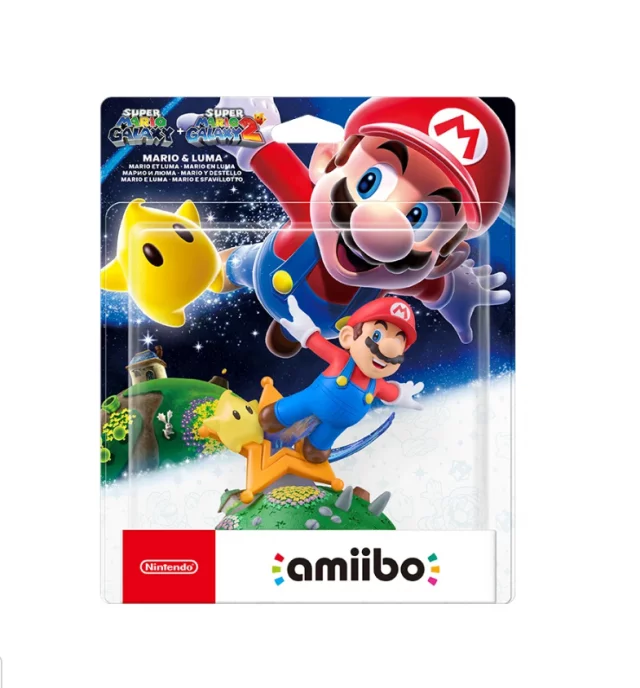 Figurka Amiibo Super Mario Galaxy - Mario & Luma