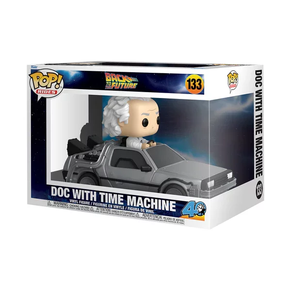 Figurka Back to The Future - Doc with Time Machine (Funko POP! Rides 133)