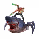 Figurka Chainsaw Man - Chainsawman & Beam Ichibansho (Banpresto) - Akční figurka