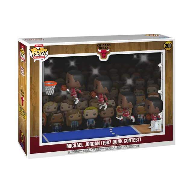 Figurka Chicago Bulls - Michael Jordan (1987 Dunk Contest) (Funko POP! Moment 209)