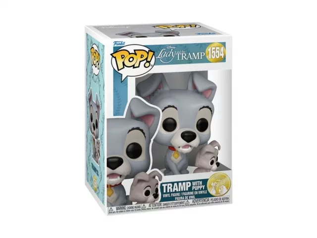 Figurka Disney: Lady and the Tramp - Tramp with Puppy (Funko POP! Disney 1554)