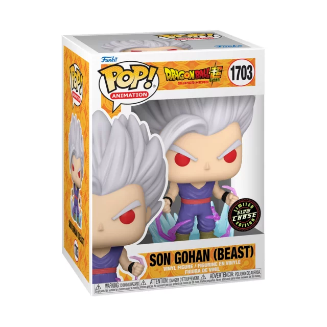 Figurka Dragon Ball Super: Super Hero - Son Gohan (Beast) Glow Chase (Funko POP! Animation 1703)