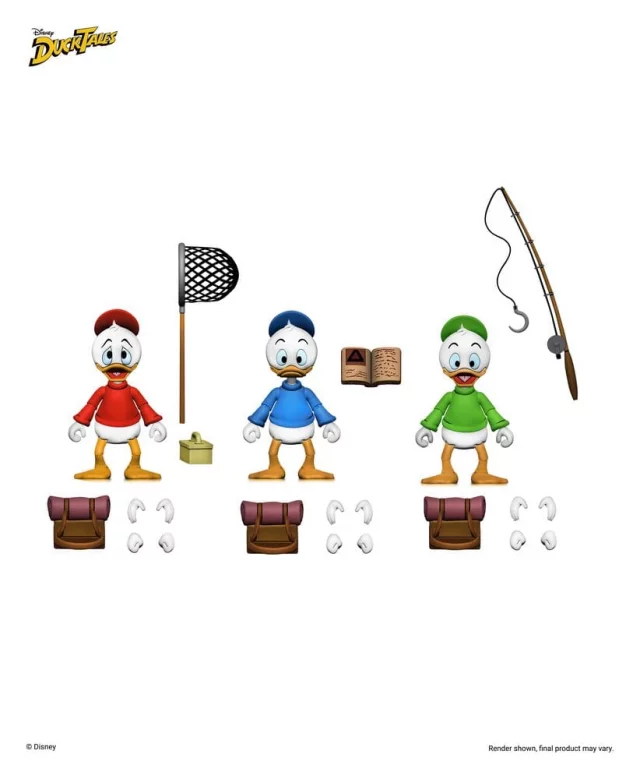 Figurka DuckTales - Huey, Dewey, and Louie (NECA)
