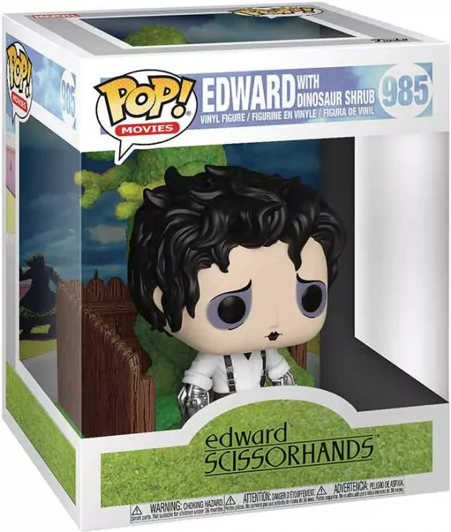 Figurka Edward Scissorhands - Edward with Dinosaur Shrub Deluxe (Funko POP! Movies 985)