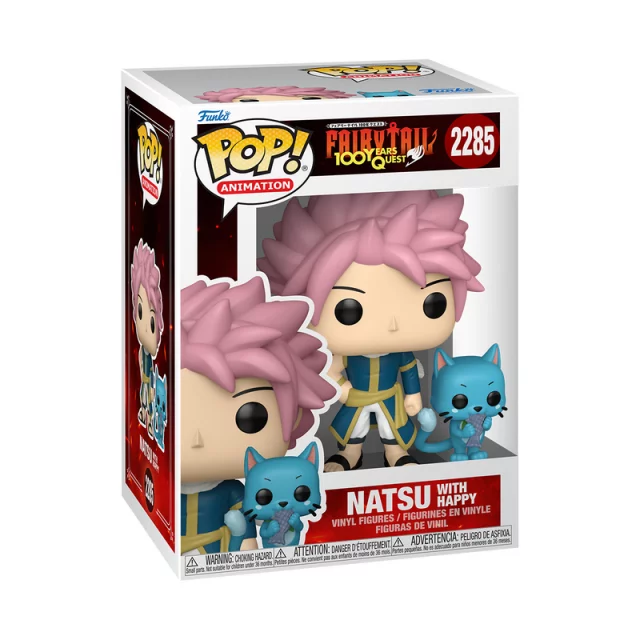 Figurka Fairy Tail: 100 Years Quest - Natsu with Happy (Funko POP! Animation 2285)