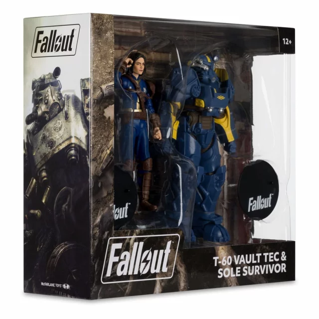 Figurka Fallout - T-60 Vault Tec & Sole Survivor (McFarlane)