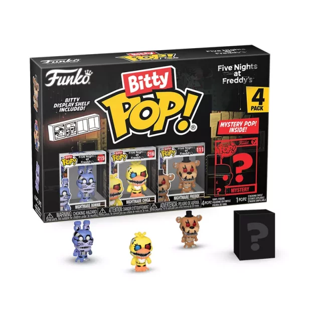 Figurka Five Nights at Freddy’s - Nightmare Bonnie 4-pack (Funko Bitty POP)
