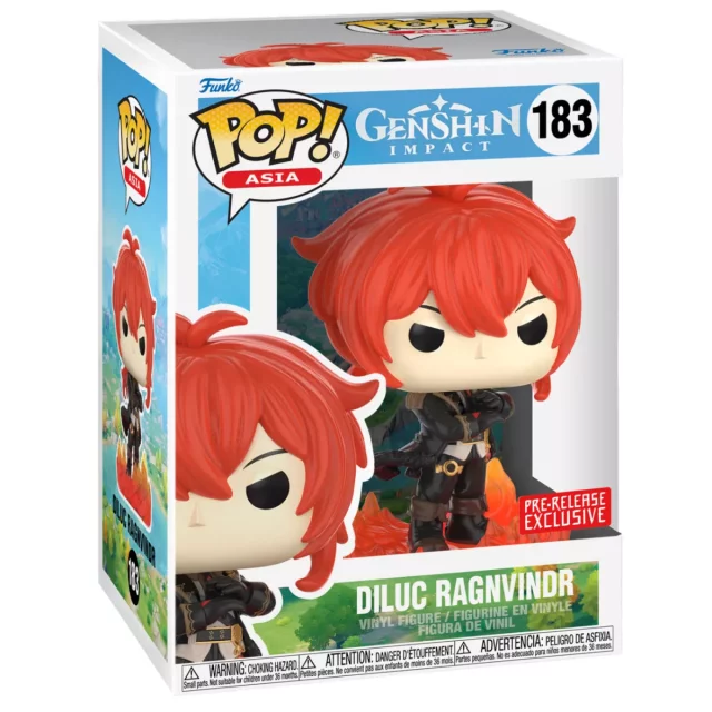 Figurka Genshin Impact - Diluc Ragnvindr (Funko POP! Asia 183)
