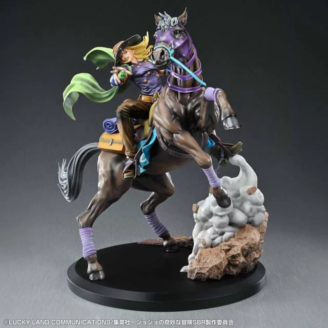 Soška JoJo's Bizarre Adventure - Gyro Zeppeli & Valkyrie