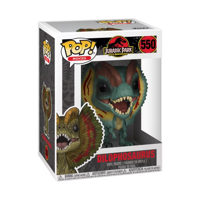 Figurka Jurassic Park: 25th Anniversary - Dilophosaurus (Funko POP! Movies 550)