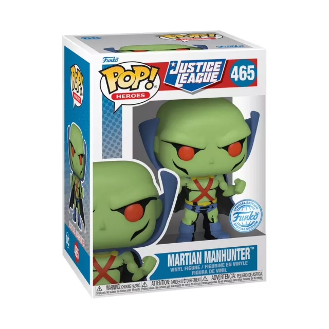 Figurka Justice League - Martian Manhunter (Funko POP! Heroes 465)