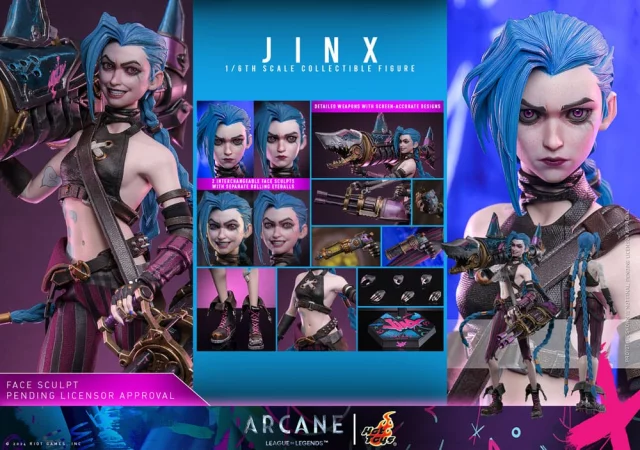 Figurka League of Legends - Jinx 1/6 (Hot Toys)