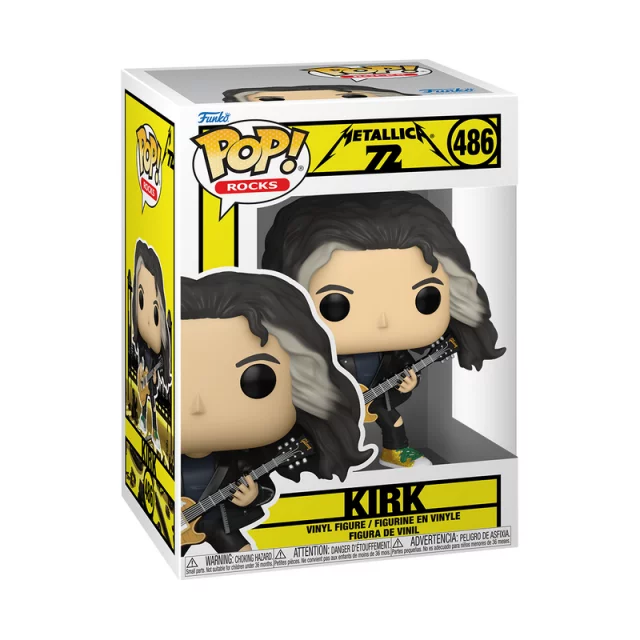 Figurka Metallica 72 - Kirk (Funko POP! Rocks 486)
