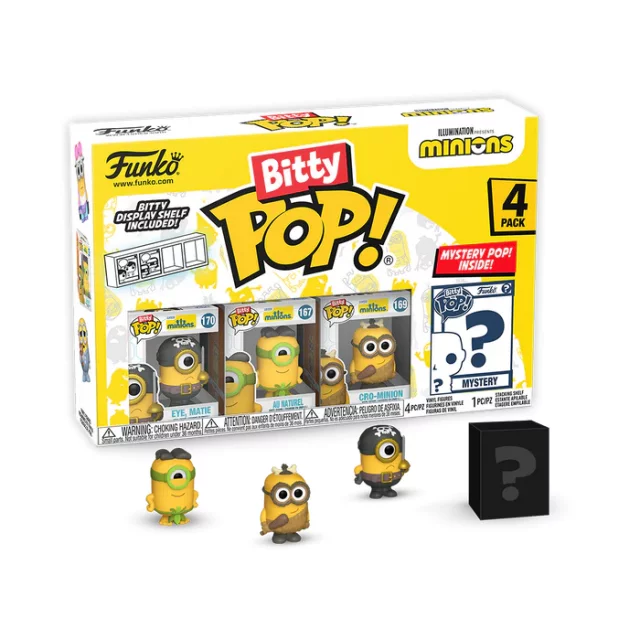 Figurka Minions - Eye Matie 4-pack (Funko Bitty POP)