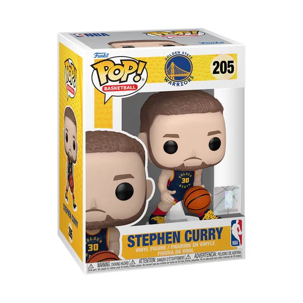 Figurka NBA - Stephen Curry (Funko POP! Basketball 205)