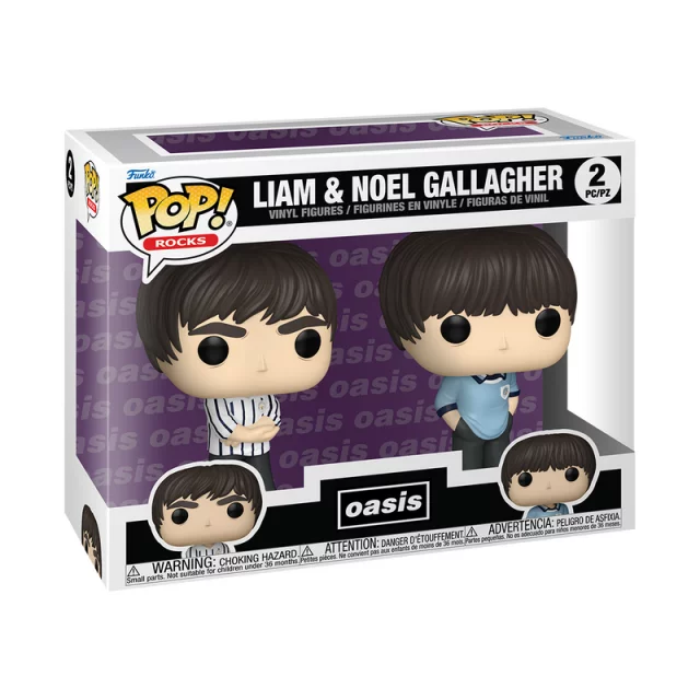 Figurka Oasis - Liam & Noel Gallagher 2-pack (Funko POP! Rocks)