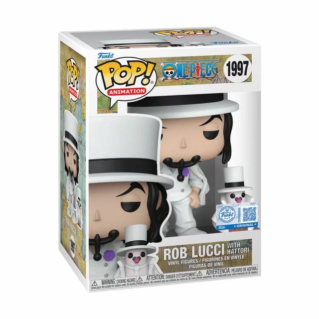Figurka One Piece - Rob Lucci with Hattori (Funko POP! Animation 1997)