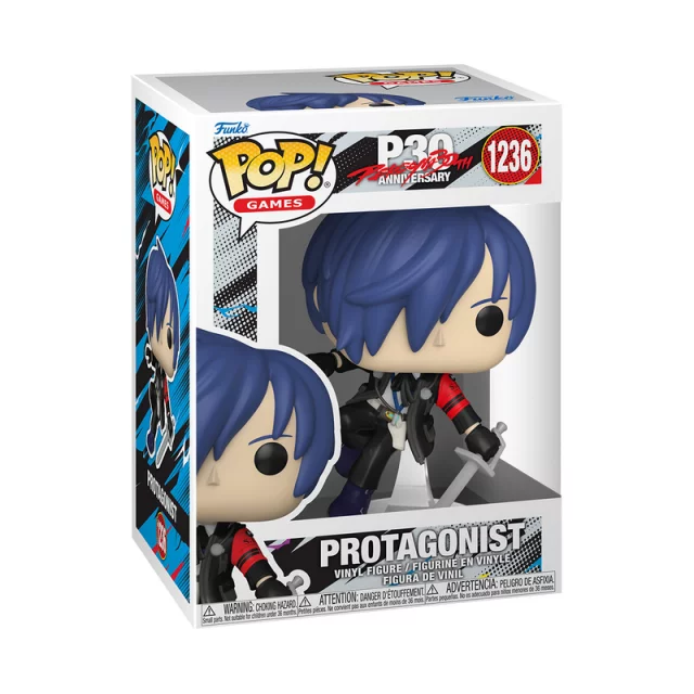 Figurka Persona 3 - Male Protagonist 30th Anniversary (Funko POP! Games 1236)