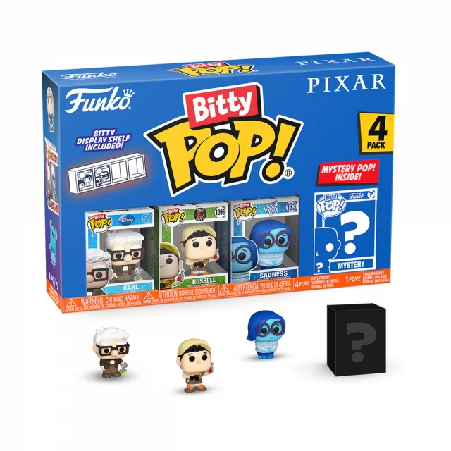 Figurka Pixar - Carl 4-pack (Funko Bitty POP)