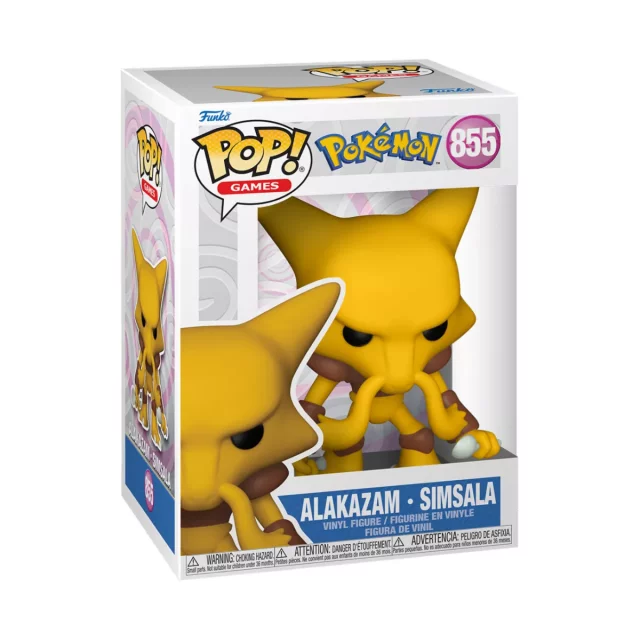 Figurka Pokémon - Alakazam (Funko POP! Games 855)