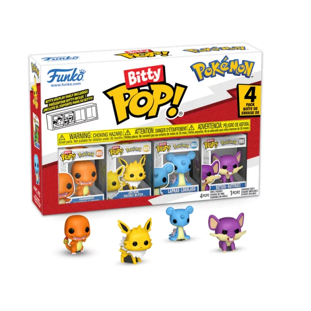 Figurka Pokémon - Charmander 4-pack (Funko Bitty POP)
