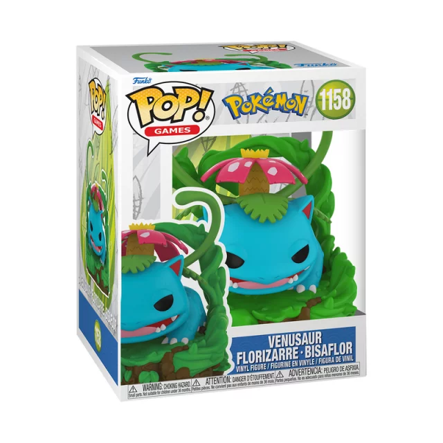 Figurka Pokémon - Venusaur (Funko POP! Games 1158)
