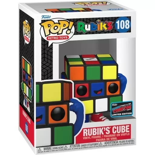 Figurka Retro Toys - Rubik's Cube (Funko POP! Retro Toys 108)