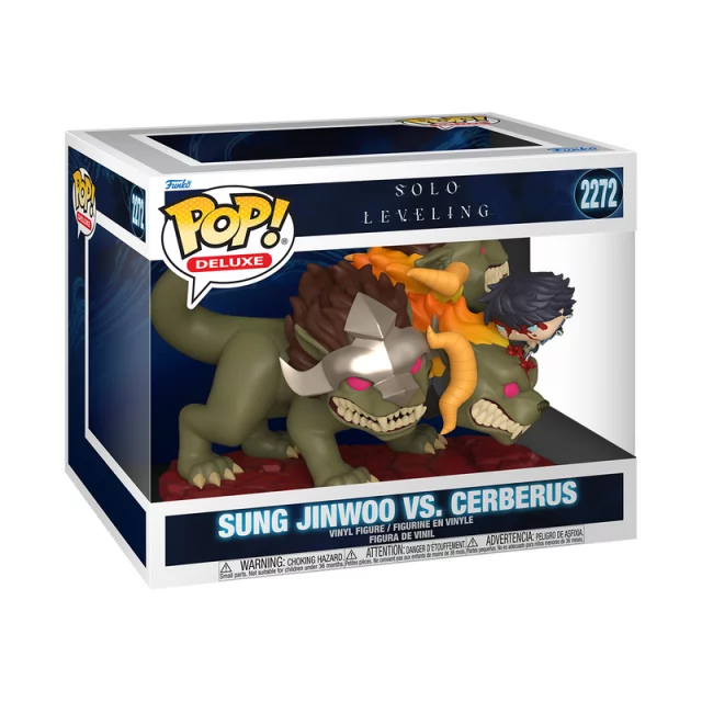 Figurka Solo Leveling - Sung Jinwoo vs. Cerberus (Funko POP! Deluxe 2272)
