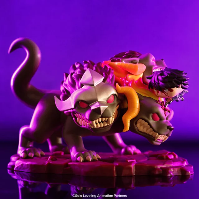 Figurka Solo Leveling - Sung Jinwoo vs. Cerberus (Funko POP! Deluxe 2272)