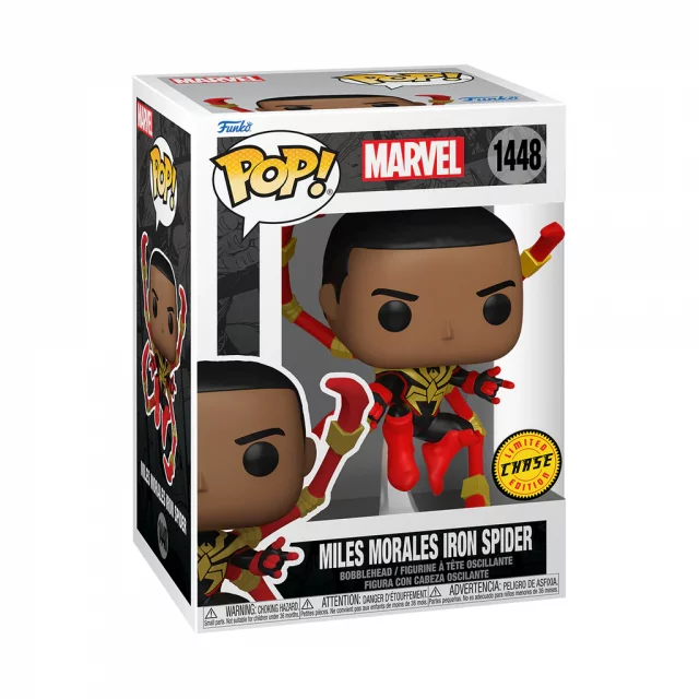 Figurka Spider-Man - Miles Morales Iron Spider Chase (Funko POP! Marvel 1448)