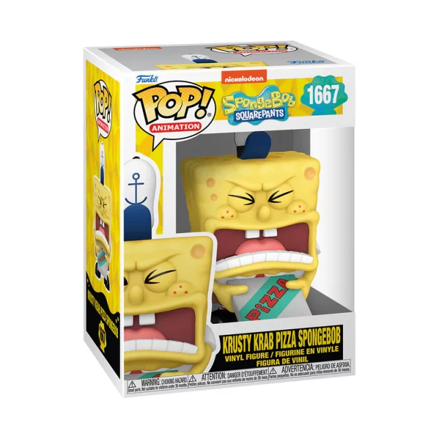 Figurka SpongeBob Squarepants - Krusty Krab Pizza SpongeBob (Funko POP! Animation 1667)