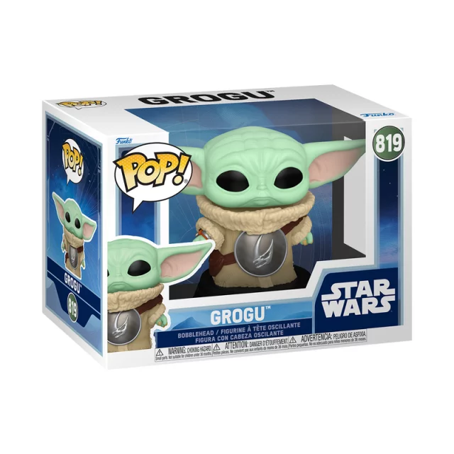 Figurka Star Wars - Grogu with Mudhorn Chest Armor (Funko POP! Disney 819)