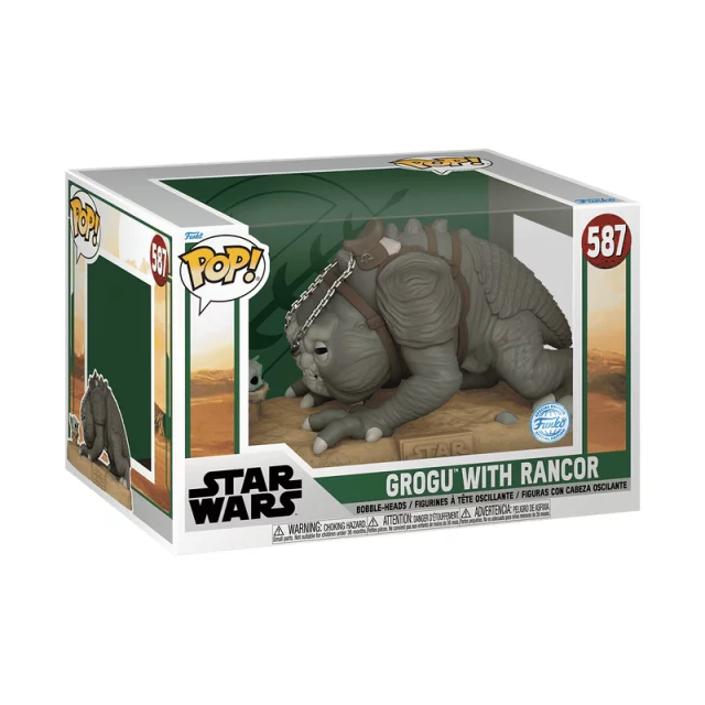Figurka Star Wars - Grogu with Rancor (Funko POP! Disney 587)