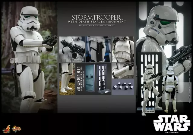 Figurka Star Wars - Stormtrooper with Death Star Environment Action Figure 1/6 (Hot Toys)