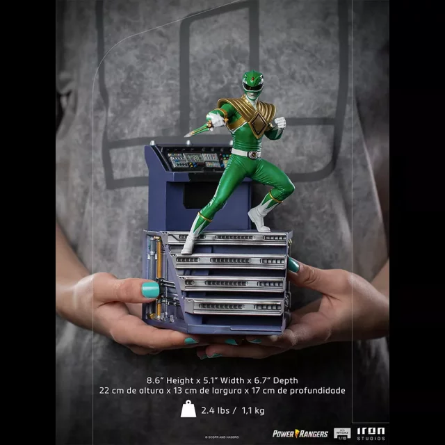 Figurka Strážci vesmíru - Green Ranger BDS Art Scale 1/10 (Iron Studios)