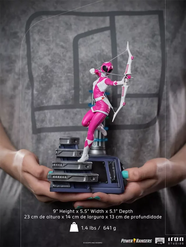 Figurka Strážci vesmíru - Pink Ranger BDS Art Scale 1/10 (Iron Studios)