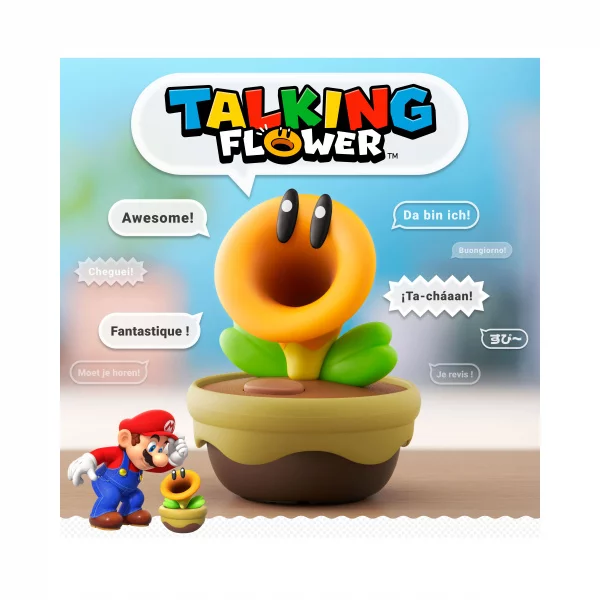 Figurka Super Mario - Talking Flower