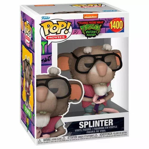 Figurka Teenage Mutant Ninja Turtles - Splinter (Funko POP! Movies 1400)