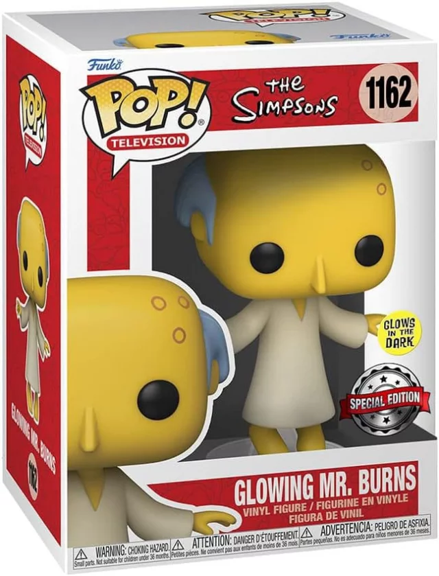 Figurka The Simpsons - Glowing Mr. Burns (svítící) (Funko POP! Television 1162)