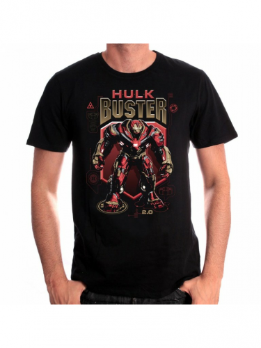 GAML:Avengers Infinity War Tričko - Hulkbuster - Velikost: XXL