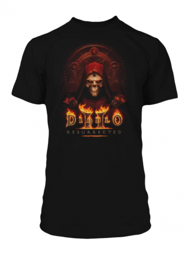 GAML:Diablo II Resurrected tričko Logo - Velikost: L