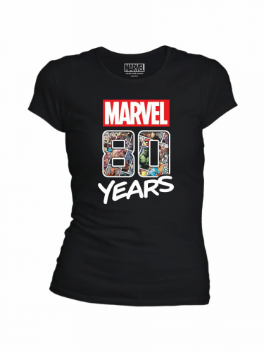 GAML:Marvel Dámské tričko 80 years - Velikost: L