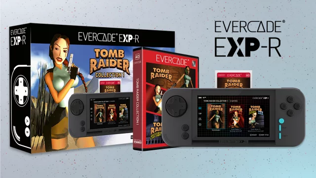 Handheldová retro herní konzole Evercade EXP-R