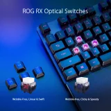 Herní klávesnice ASUS ROG STRIX SCOPE II (ROG RX RED) - CZ/SK