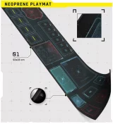 Herní podložka Cyberpunk 2077 - Neoprene Playmat
