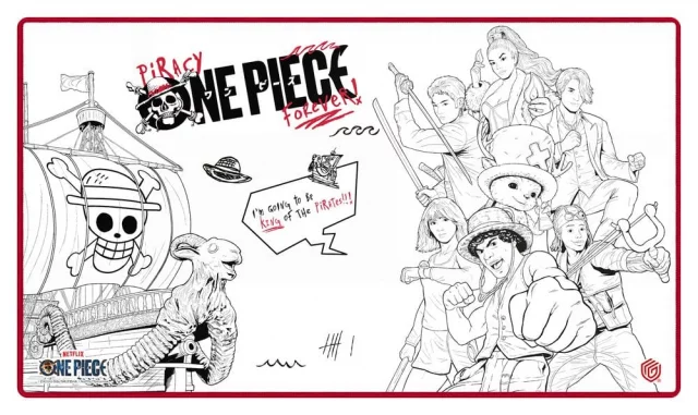 Herní podložka Ultimate Guard - One Piece - Sketch