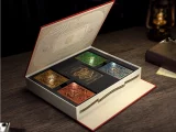 Hrací karty Harry Potter - Boxed Set (5 balíčků) (samootvírací krabička)