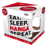 Hrnek Eat Sleep Manga Repeat