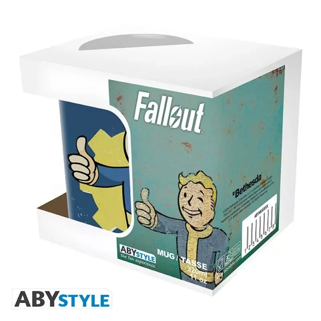 Hrnek Fallout - Vault Boy Blue