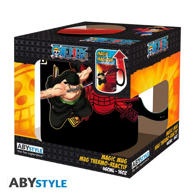 Hrnek One Piece - Zoro & Sanji XL (měnící se)